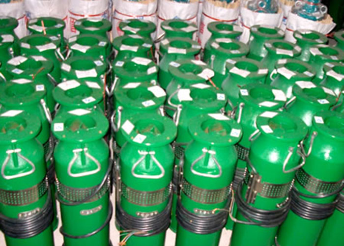 喷灌泵在输水管井工程中的使用